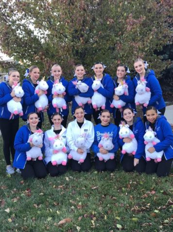 Varsity Poms Takes on State