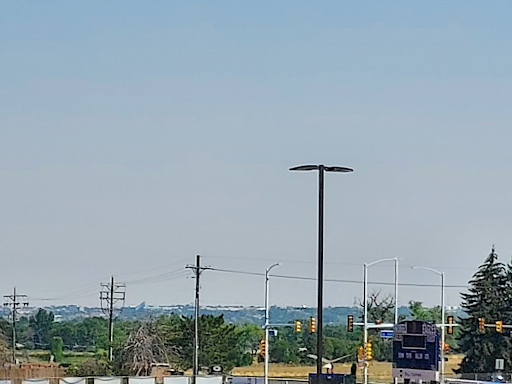 Within the first couple weeks of school, smoke was clearly visible in Broomfield skies. 