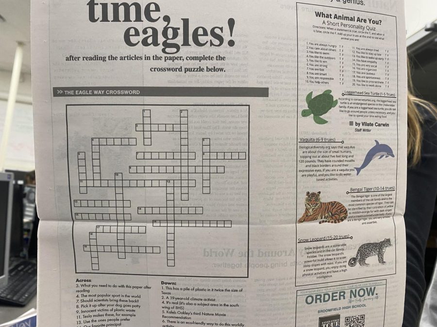 Crossword Puzzle Answers Revealed