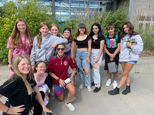 Top (left-right): Marie Miera-Y-Mosely, Rachel Lutz, Mya Jasa, Lilaneah Root, Gianna Martin (no longer a part of the group for her own reasons), Anna Houk, Aiden Bauchat, Marlee Jones
Bottom (left-right): Sofia Tabert, Albany Pousson, Alexis Lutz.