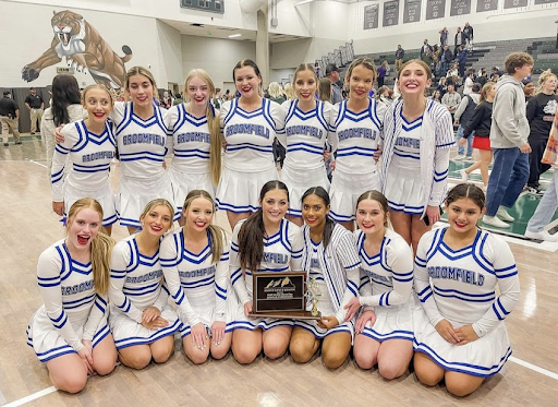 
After a huge win at the Front Range League Championship on November 8th. Photo by Head Coach Bailey Turner. 
