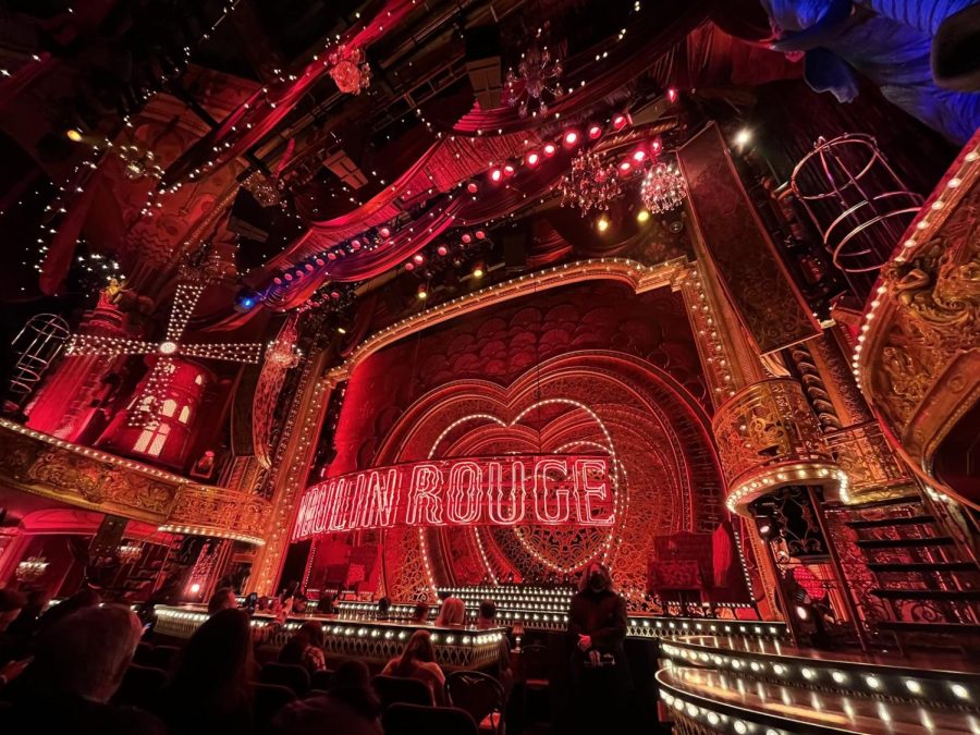 Moulin Rouges Broadway set.